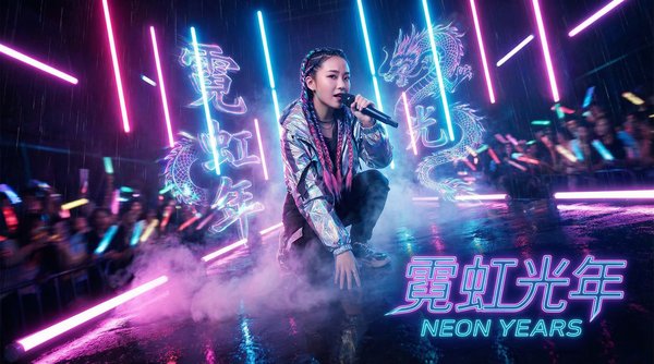 母狗MV视频拍摄《霓虹光年》